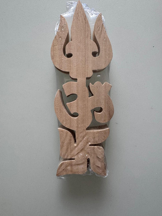 Om-Trishul-Swastik Symbol (pack of 2)